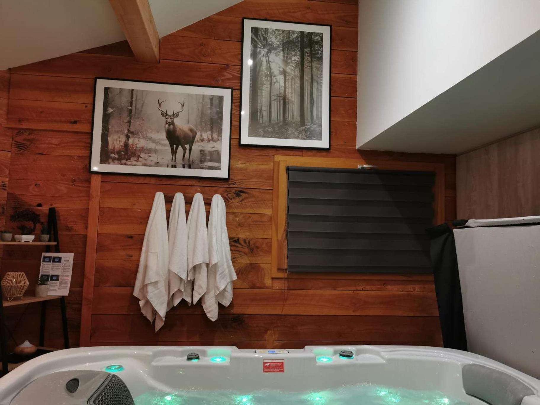 Le Chalet Du Pere Michel, Jacuzzi, Sauna, Jardin La Bresse Ngoại thất bức ảnh